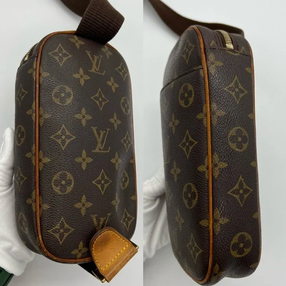 âSOLDâAuthentic Louis Vuitton monogram Gange belt bag - Picture 8 of 16